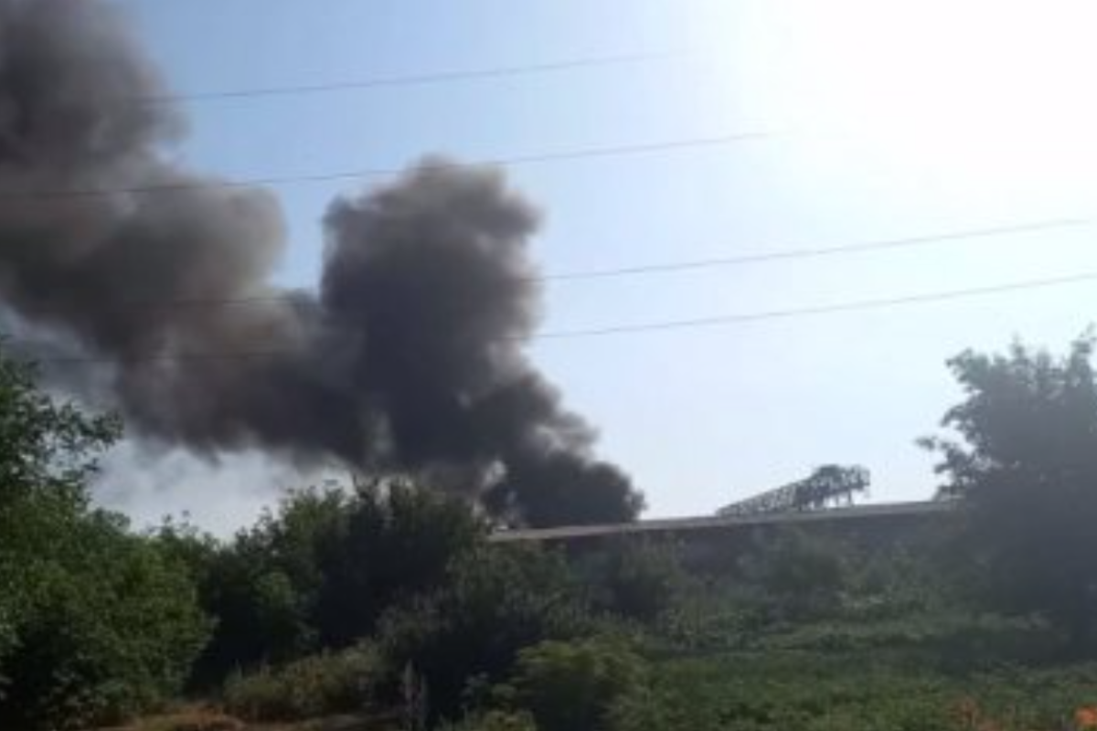 В оккупированной Макеевке накрыли огнем вражеский военный объект В оккупированной Макеевке накрыли огнем вражеский военный объект