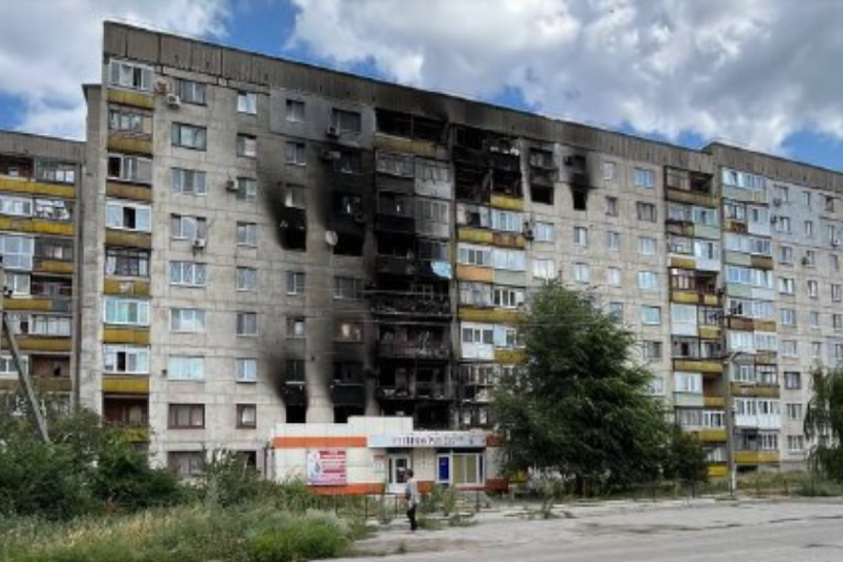 Місто не впізнати: кадри зі "звільненого" Лисичанська Місто не впізнати: кадри зі "звільненого" Лисичанська