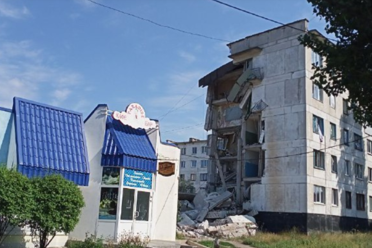 Свежие кадры из оккупированного Лисичанска