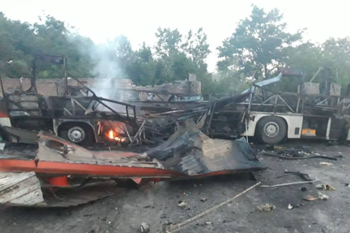 Російські окупанти обстрілювали Дніпропетровщину з "Градів", "Ураганів" та артилерії Російські окупанти обстрілювали Дніпропетровщину з "Градів", "Ураганів" та артилерії