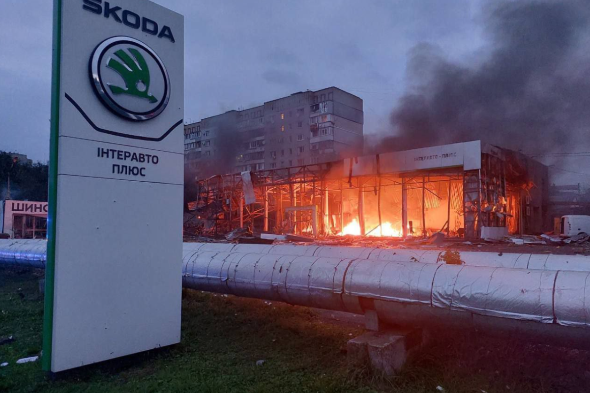 Ракетная атака на Запорожье: есть разрушения и пострадавшие Ракетная атака на Запорожье: есть разрушения и пострадавшие