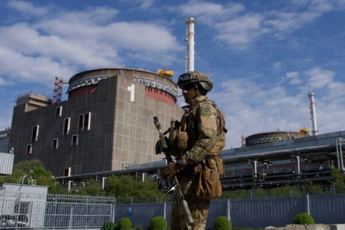 Запорізька АЕС знову повністю знеструмлена Запорізька АЕС знову повністю знеструмлена