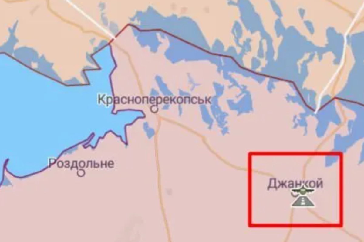 "Бавовна" в оккупированном Джанкое: раздались взрывы в районе военного аэродрома "Бавовна" в оккупированном Джанкое: раздались взрывы в районе военного аэродрома