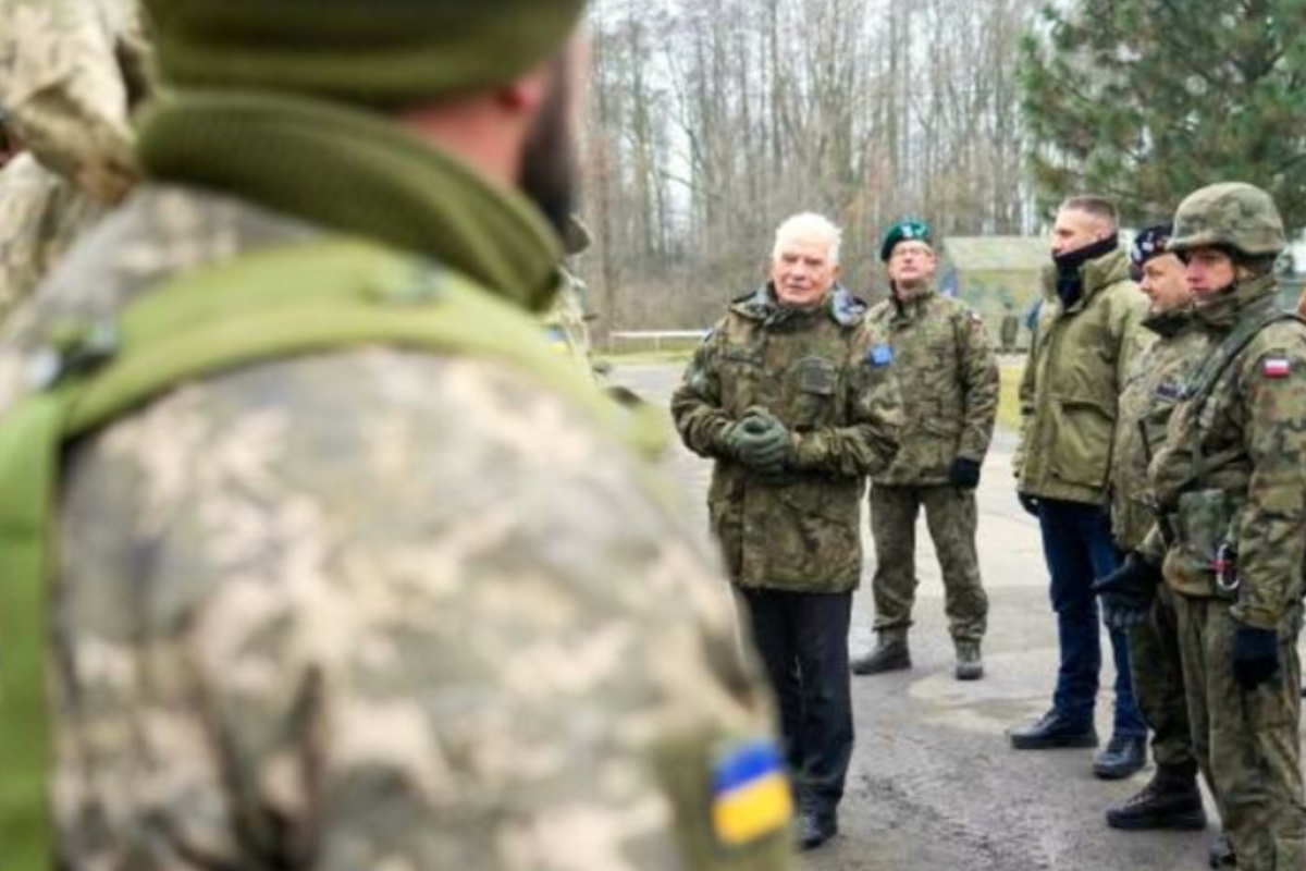 Украинская армия - одна из лучших в мире, - Боррель Украинская армия - одна из лучших в мире, - Боррель