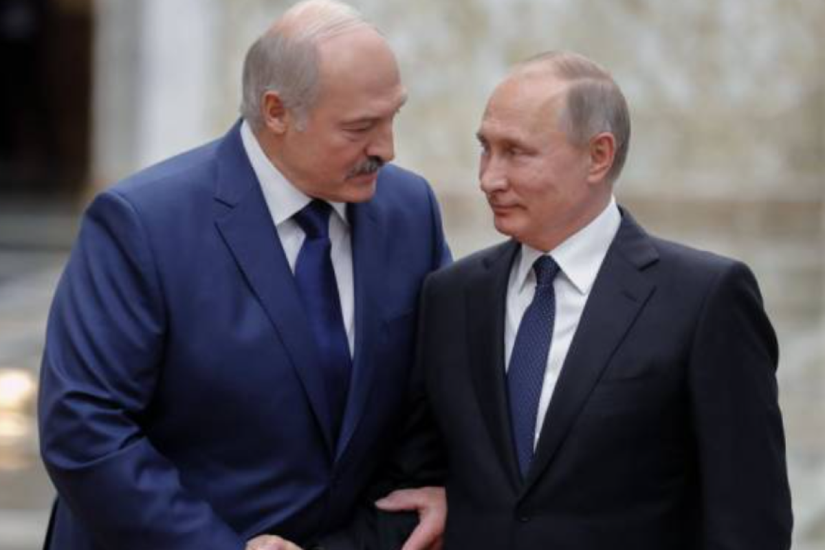 Кремль штовхає Лукашенка до участі у війні, щоб посилити контроль над Білоруссю - ISW Кремль штовхає Лукашенка до участі у війні, щоб посилити контроль над Білоруссю - ISW