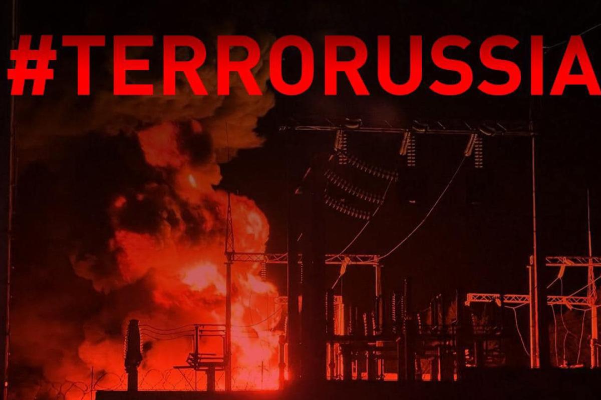 Россияне обстреляли энергетические объекты в 7 областях Украины: одна из АЭС полностью обесточена