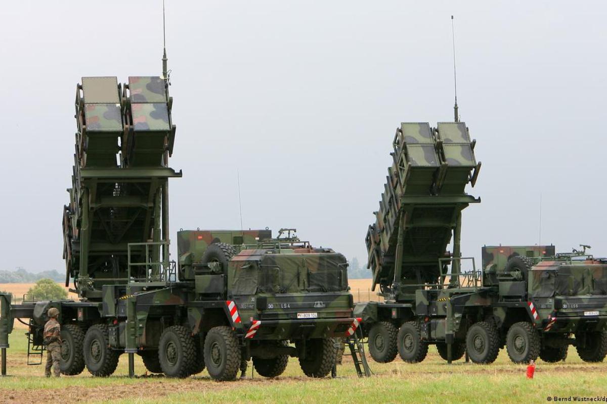 Германия передала Украине комплекс ПВО Patriot Германия передала Украине комплекс ПВО Patriot