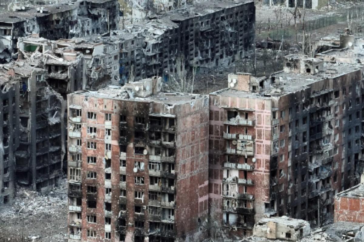"Мертвый город": уничтоженный Бахмут с высоты птичьего полета - свежее видео "Мертвый город": уничтоженный Бахмут с высоты птичьего полета - свежее видео