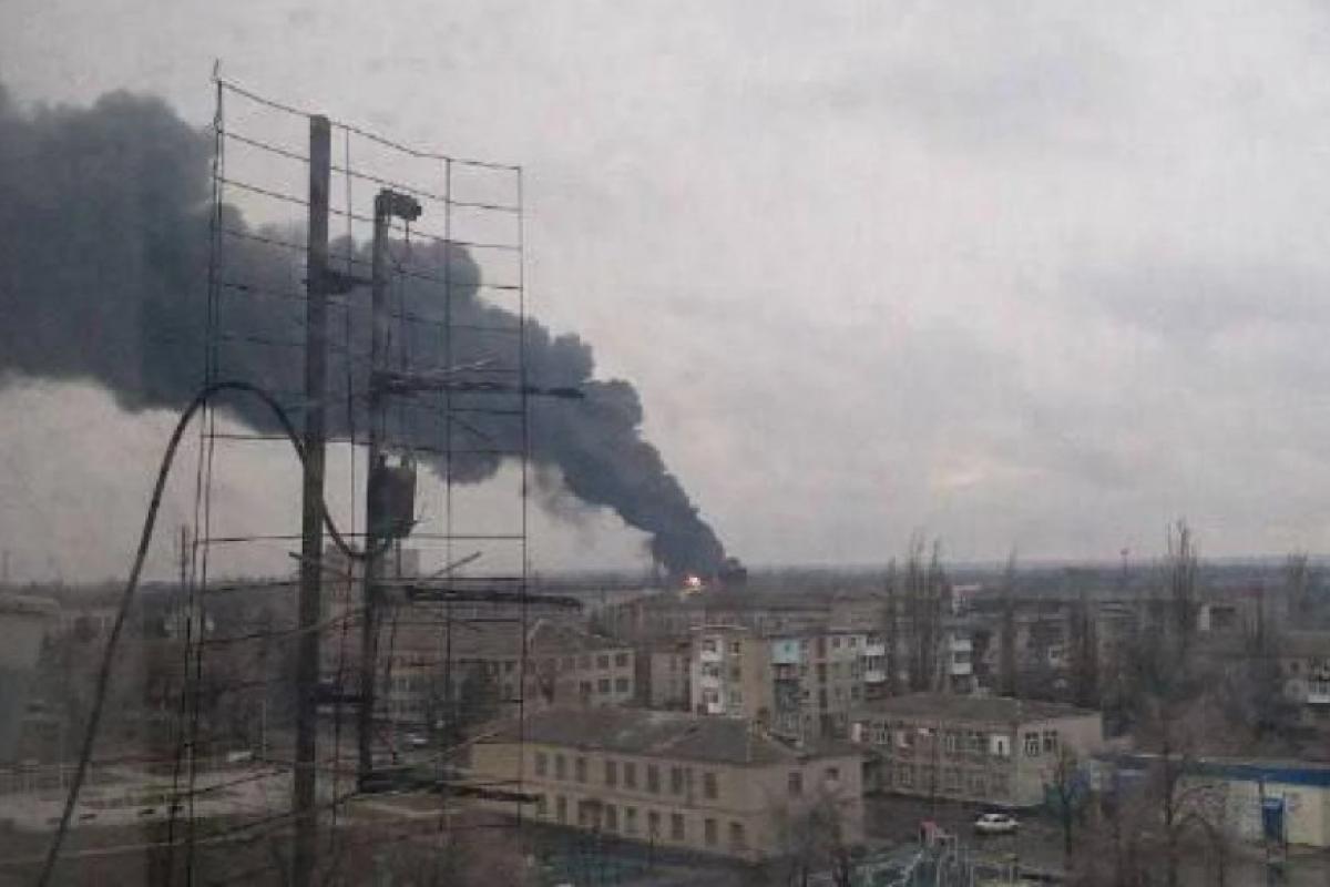 "Бавовна" в окупованому Іловайську: у мережі повідомляють про наслідки "прильотів"