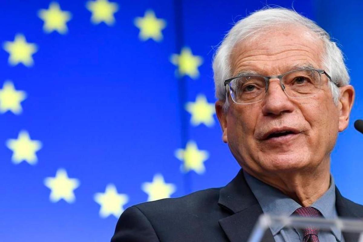 Глава дипломатии Европейского Союза Жозеп Боррель прибыл с визитом в Киев Глава дипломатии Европейского Союза Жозеп Боррель прибыл с визитом в Киев