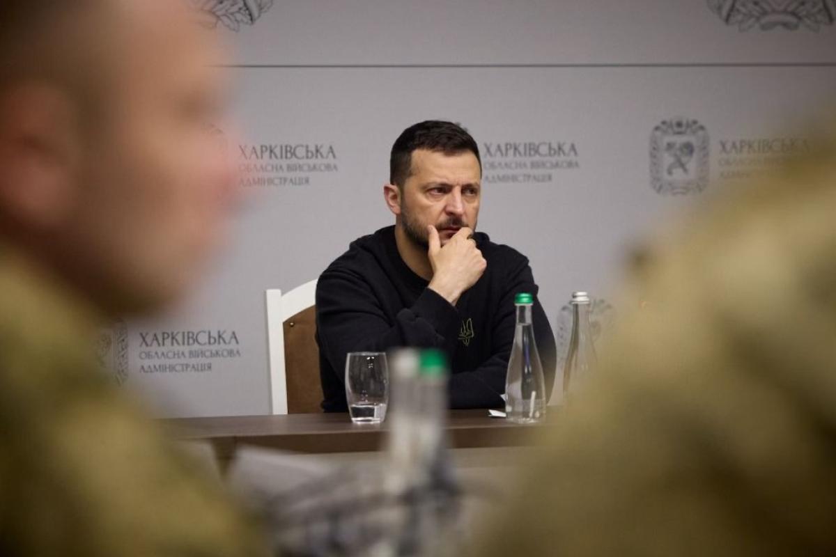 Зеленский провел заседание Ставки Верховного Главнокомандующего в Харькове Зеленский провел заседание Ставки Верховного Главнокомандующего в Харькове