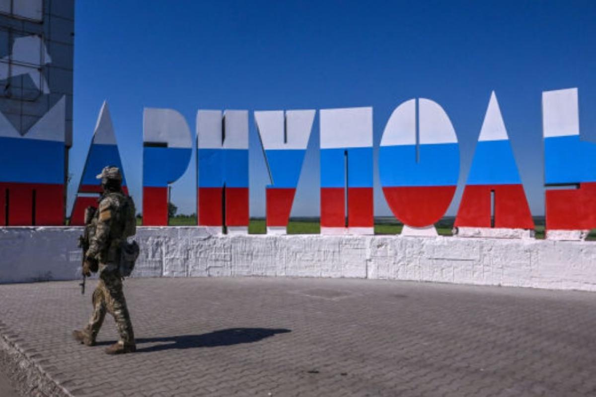Окупанти запустили перший потяг з Маріупольського порту до станції Волноваха - Андрющенко Окупанти запустили перший потяг з Маріупольського порту до станції Волноваха - Андрющенко