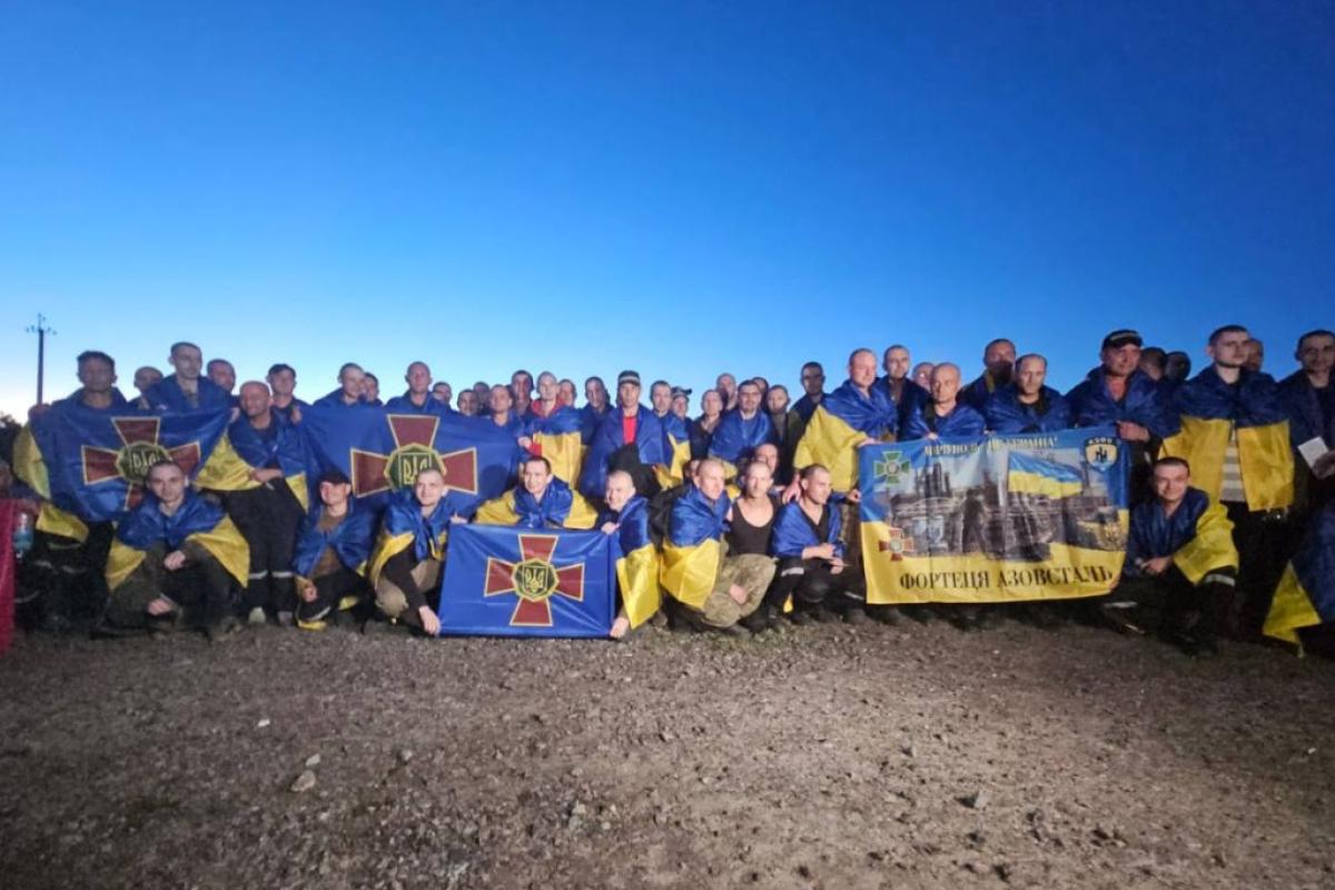 Состоялся очередной обмен пленными: домой вернулись 90 защитников Украины