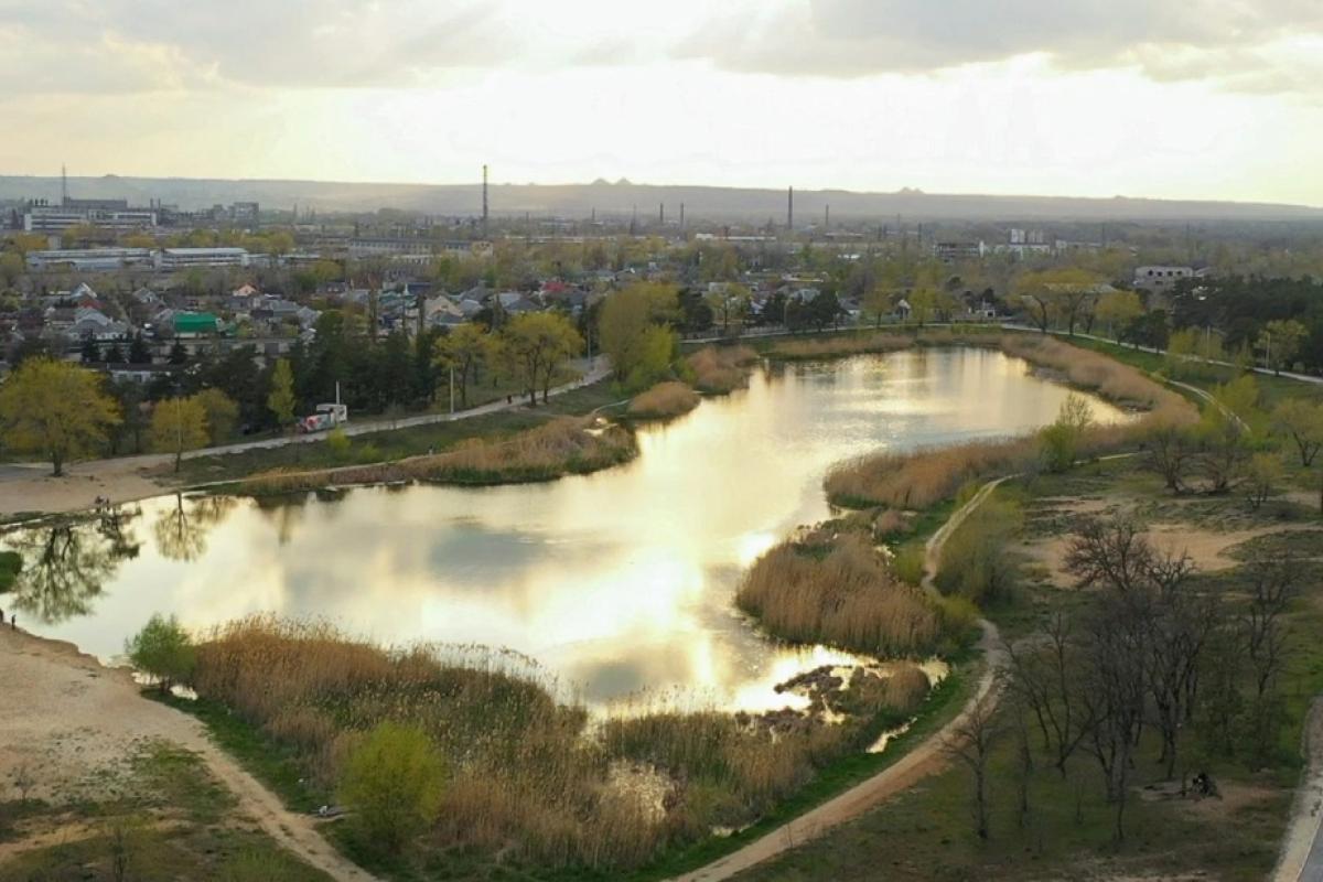 "Осталось одно название": В сети показали, как сегодня выглядит Парковое озеро в Северодонецке