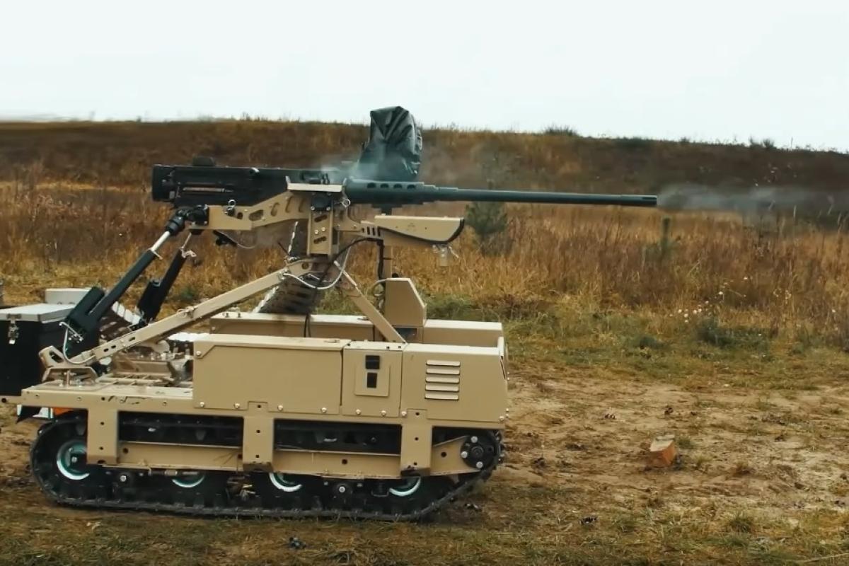 На озброєння ЗСУ надійде новий роботизований бойовий комплекс Droid TW 12.7 На озброєння ЗСУ надійде новий роботизований бойовий комплекс Droid TW 12.7