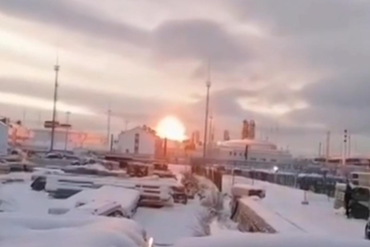 В Ленинградской области РФ БПЛА атаковали порт Усть-Луга