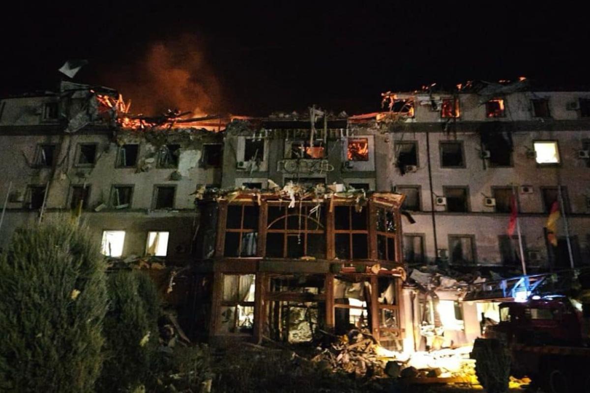 Удар баллистики по Кривому Рогу