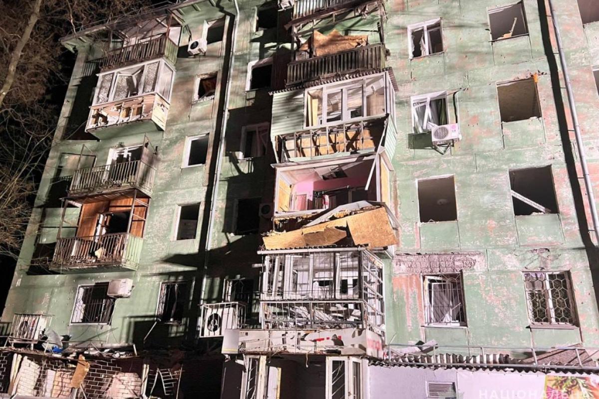 Удар по Запорожью