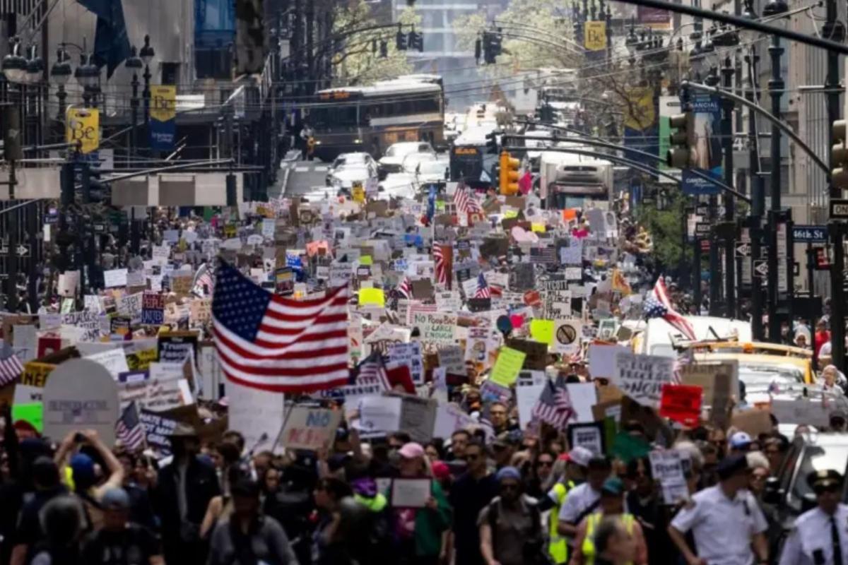 Протесты в США, апрель 2025
