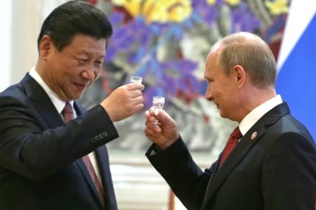 Си Цзиньпин и Путин