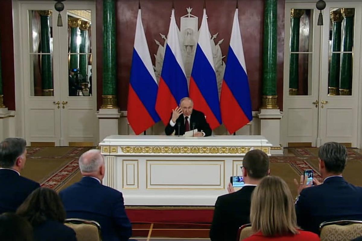 заявление Путина