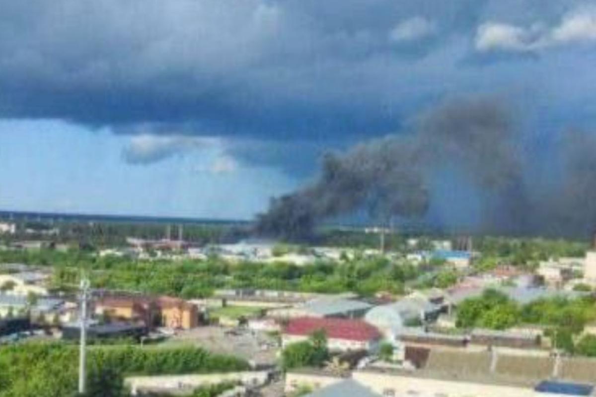 В Брянске БПЛА атаковали склады с ракетным топливом и ГСМ
