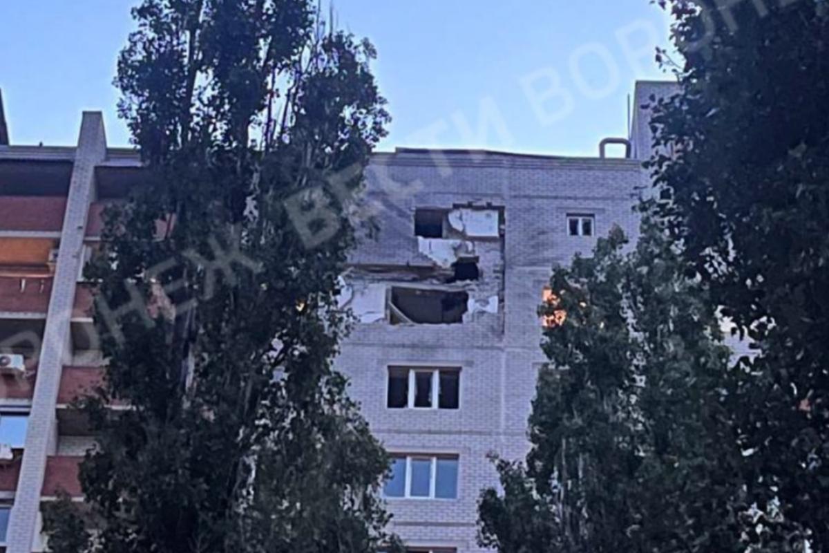 Воронеж атакован БПЛА
