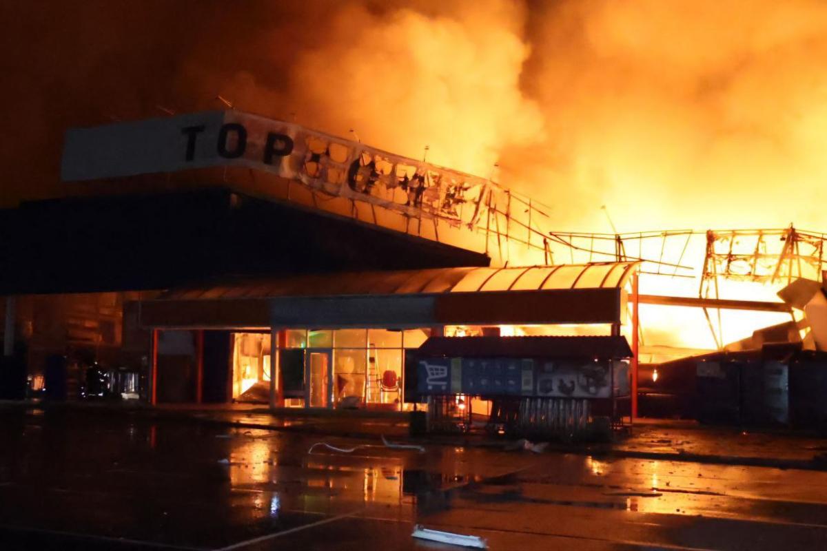 Удар по Днепру и области