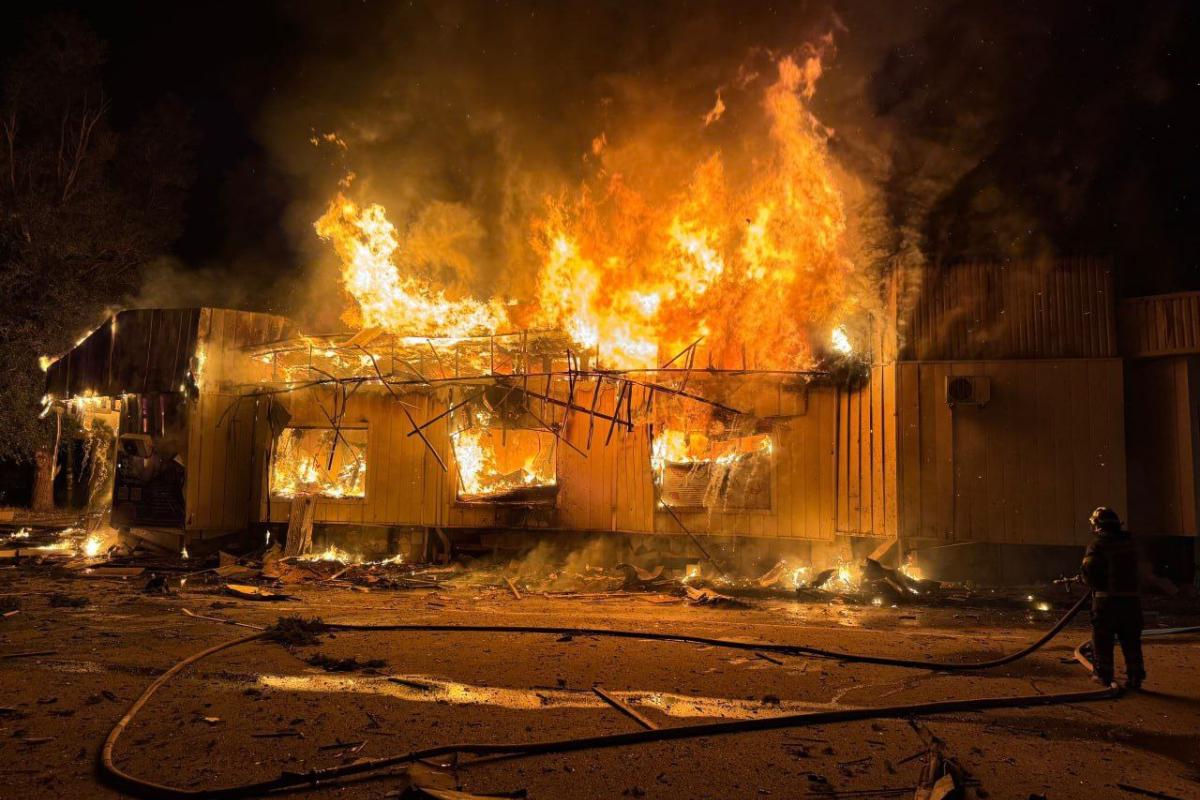 Удар по оккупированному Донецку