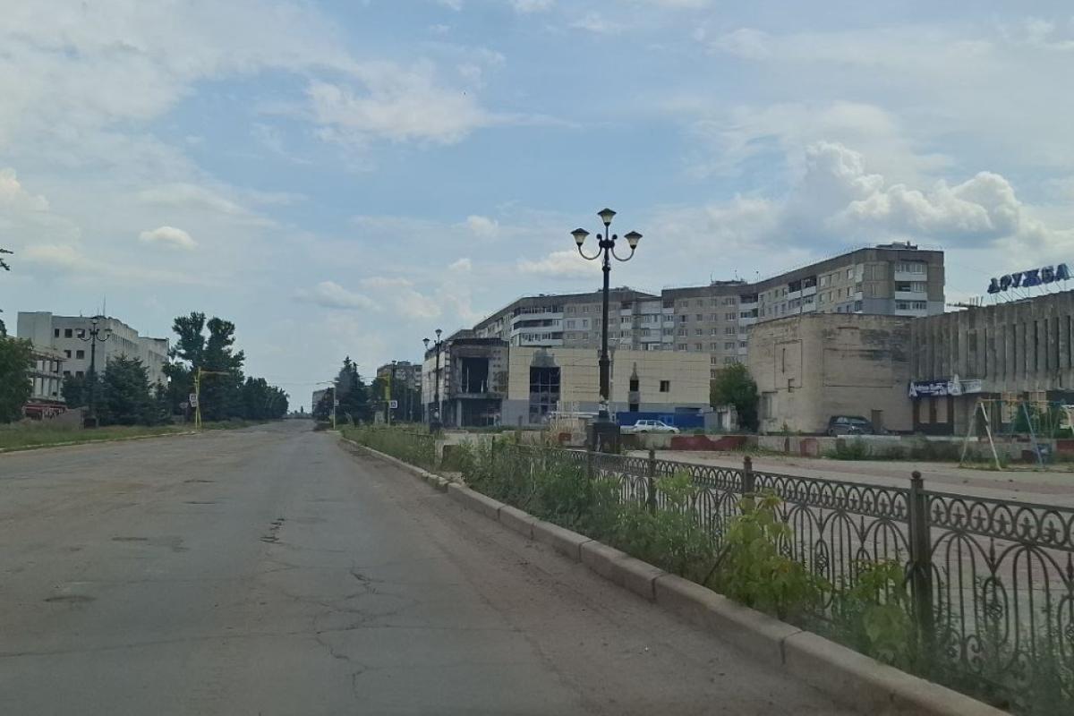 Оккупированный Лисичанск