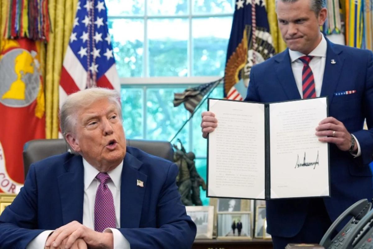 Трамп переименовал Министерство обороны США в Министерство войны