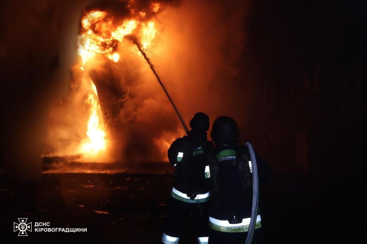 Росіяни вдарили по критичній інфраструктурі на Кіровоградщині