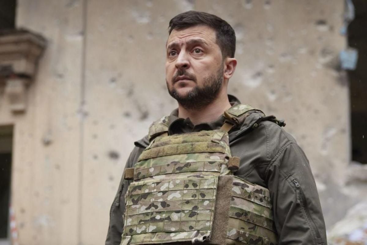 Зеленський побував на одному із напрямків фронту у Запорізькій області. Зеленський відвідав фронт