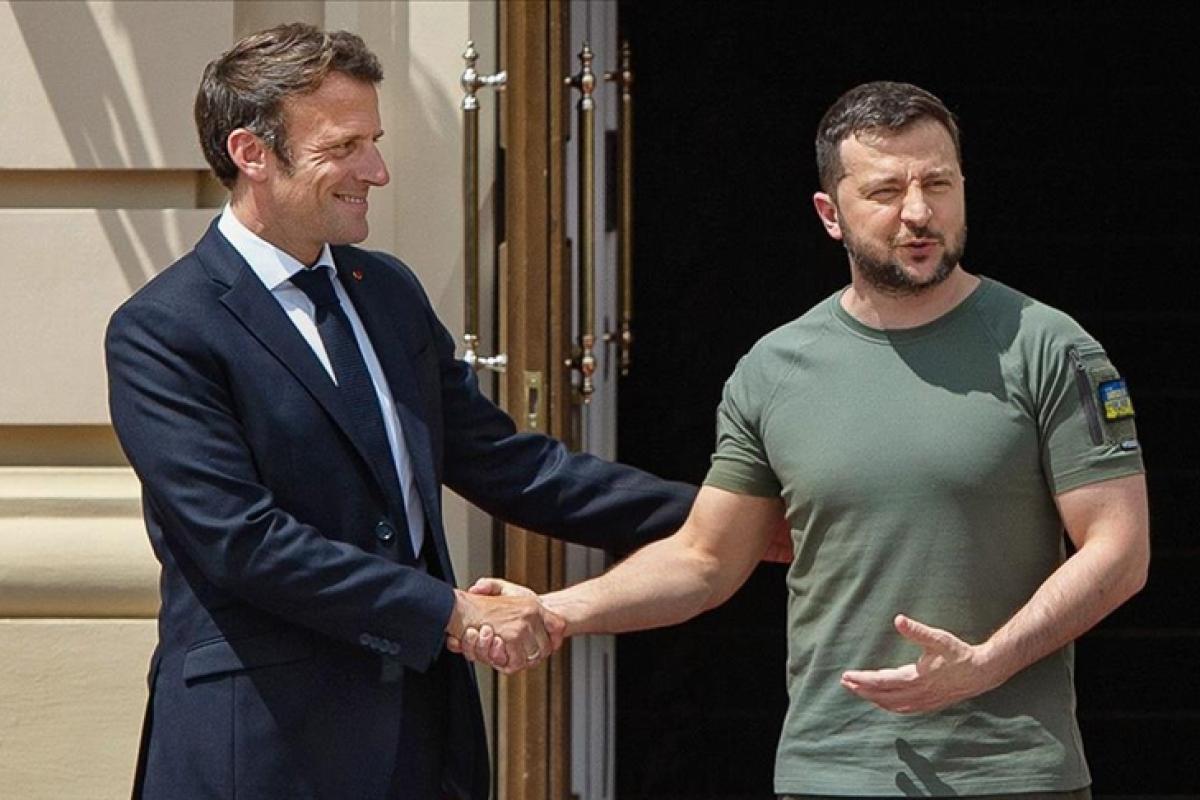 Зеленський та Макрон