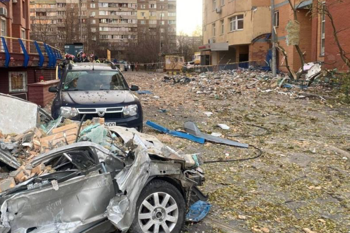 ночная атака на Киев