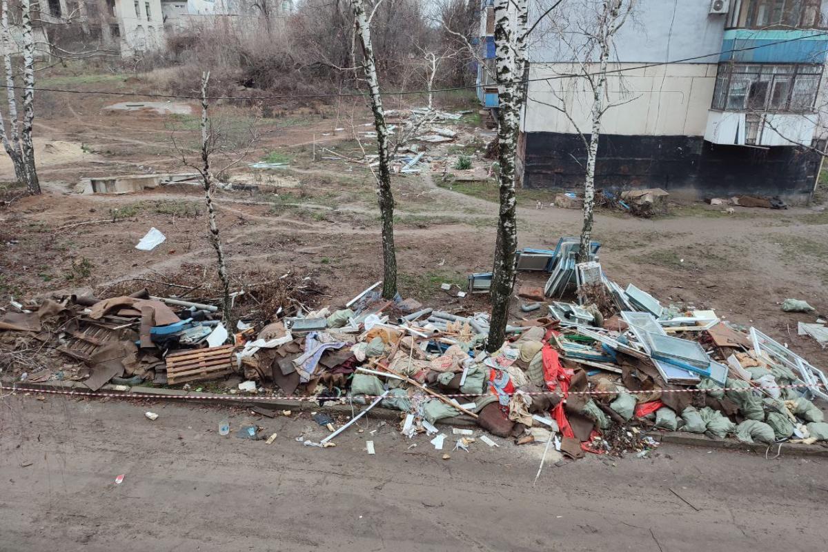мусор в Лисичанске