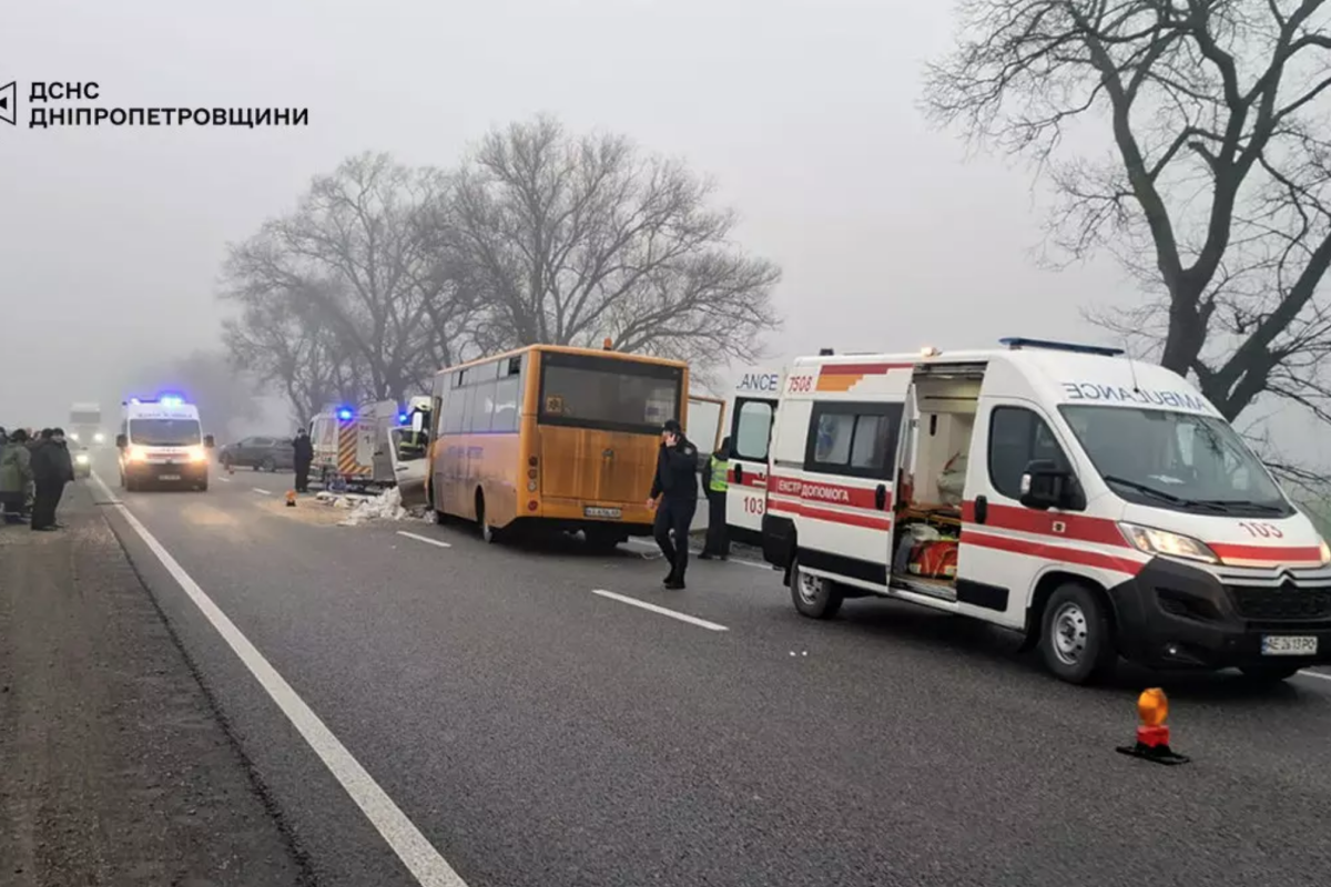 ДТП на Днепропетровщине