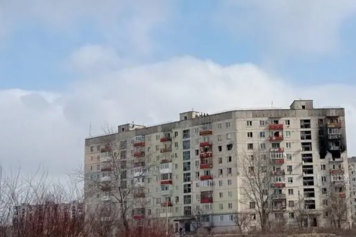 зима в Рубіжному