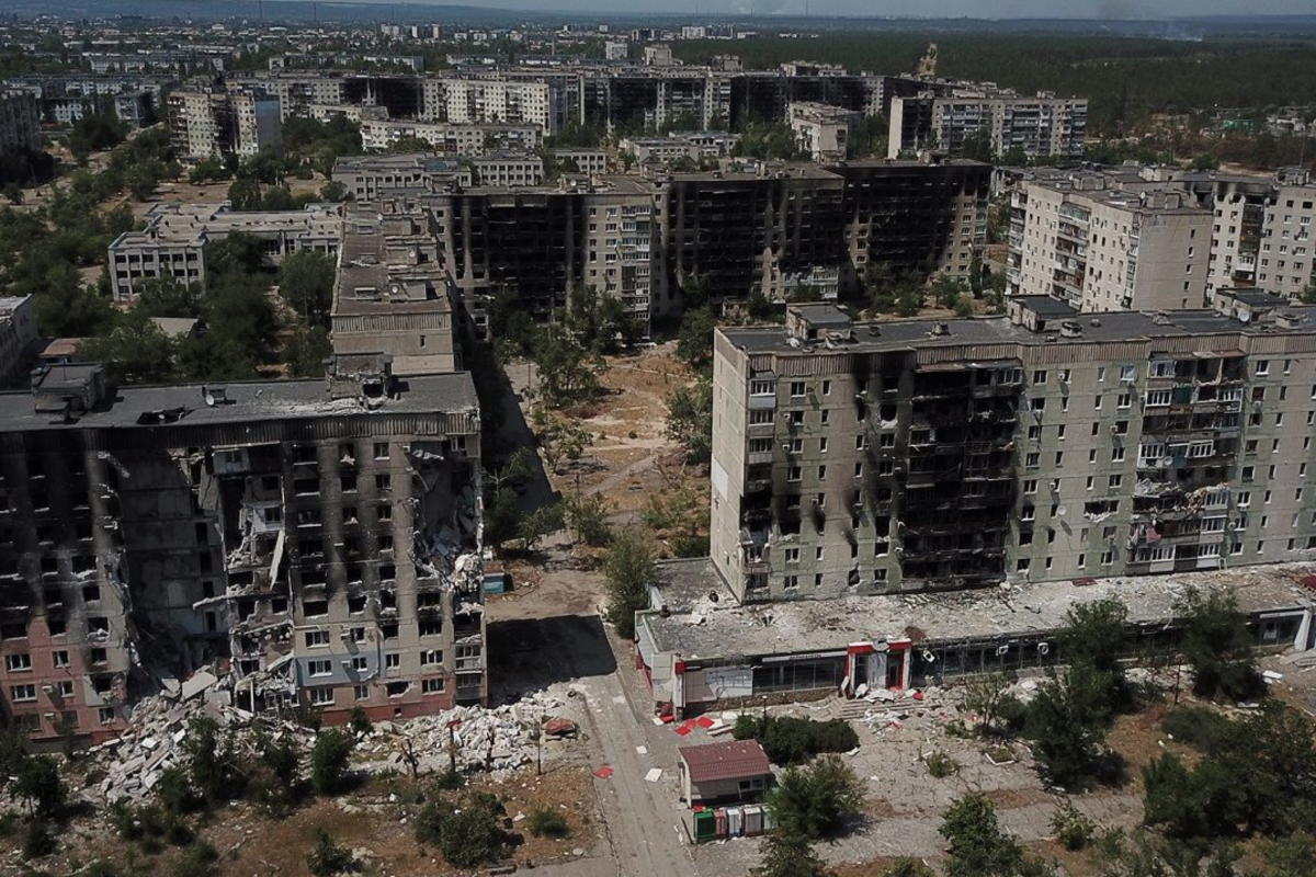 "Відновлення" Сіверськодонецька завершене, а місто у руїнах. Сіверськодонецьк
