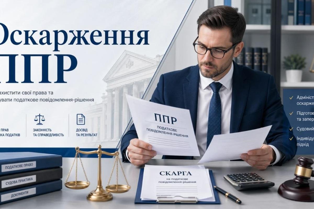 оскарження ППР
