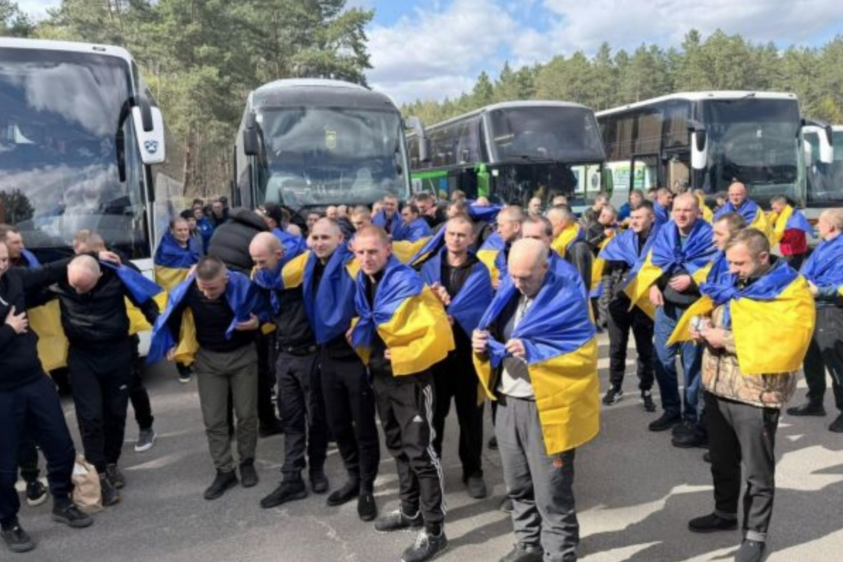 Україна провела обмін полоненими із РФ. обмін полоненими