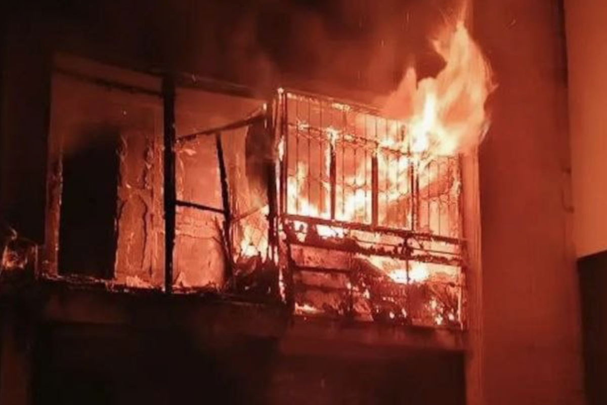 Пожежа у Сіверськодонецьку пожежа
