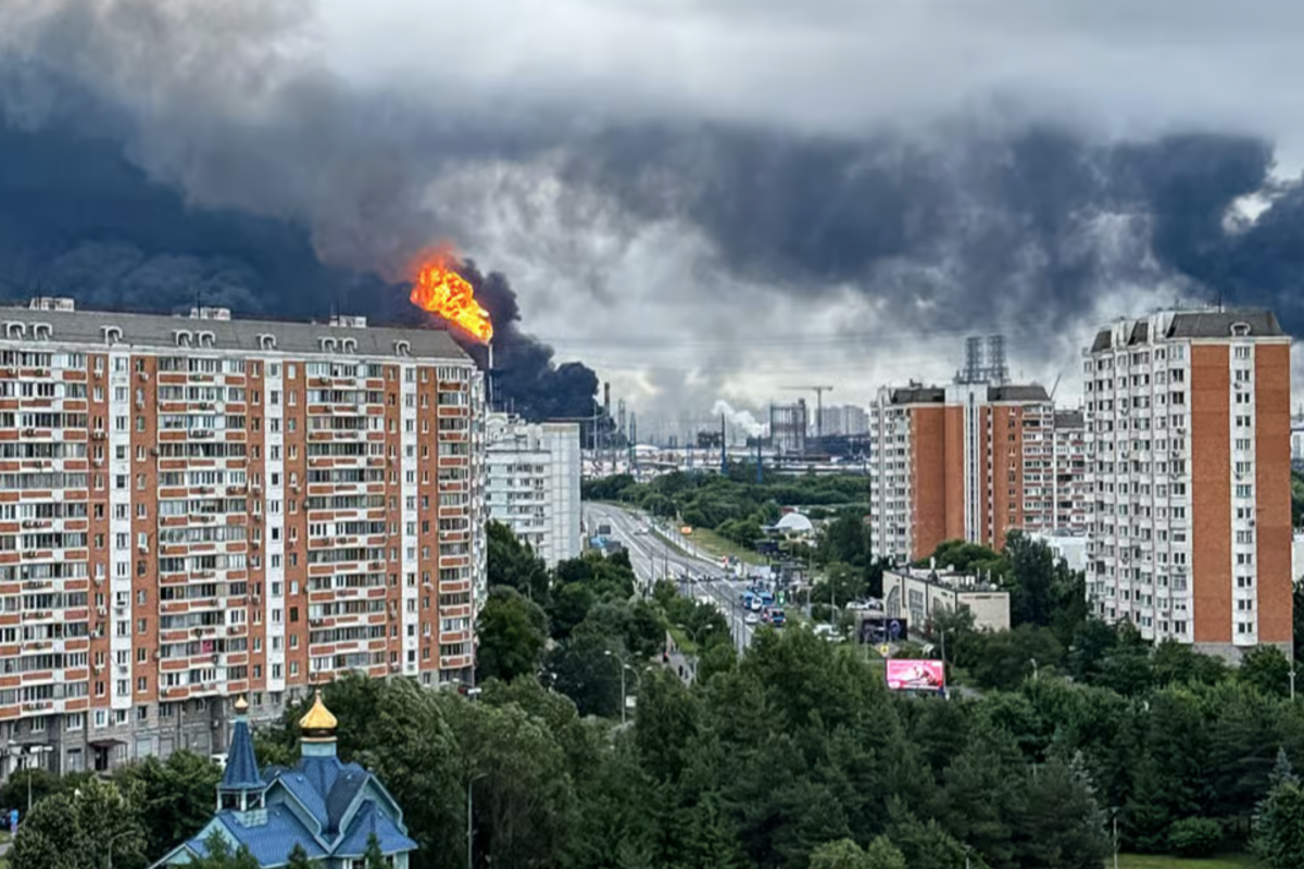 Московський НПЗ зупинив роботу Московський НПЗ
