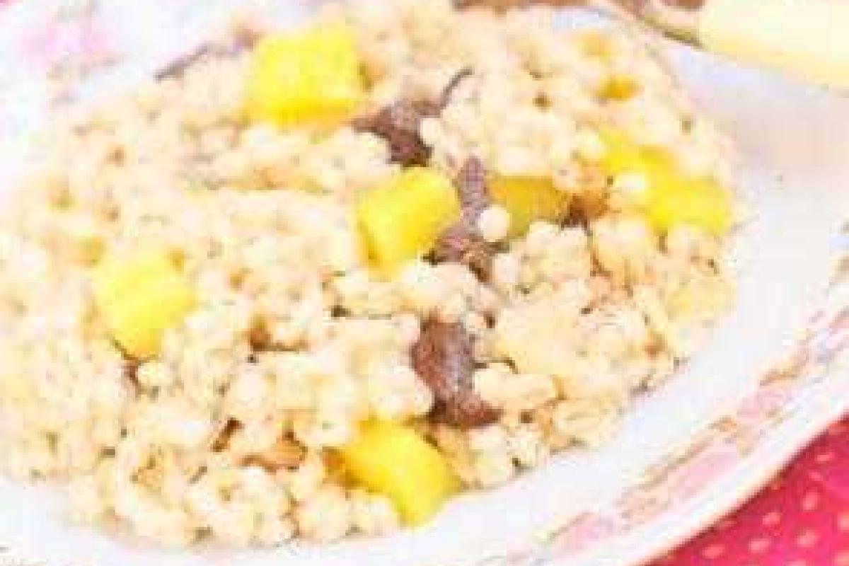 Перловая каша с тыквой и грибами Перловая каша с тыквой и грибами