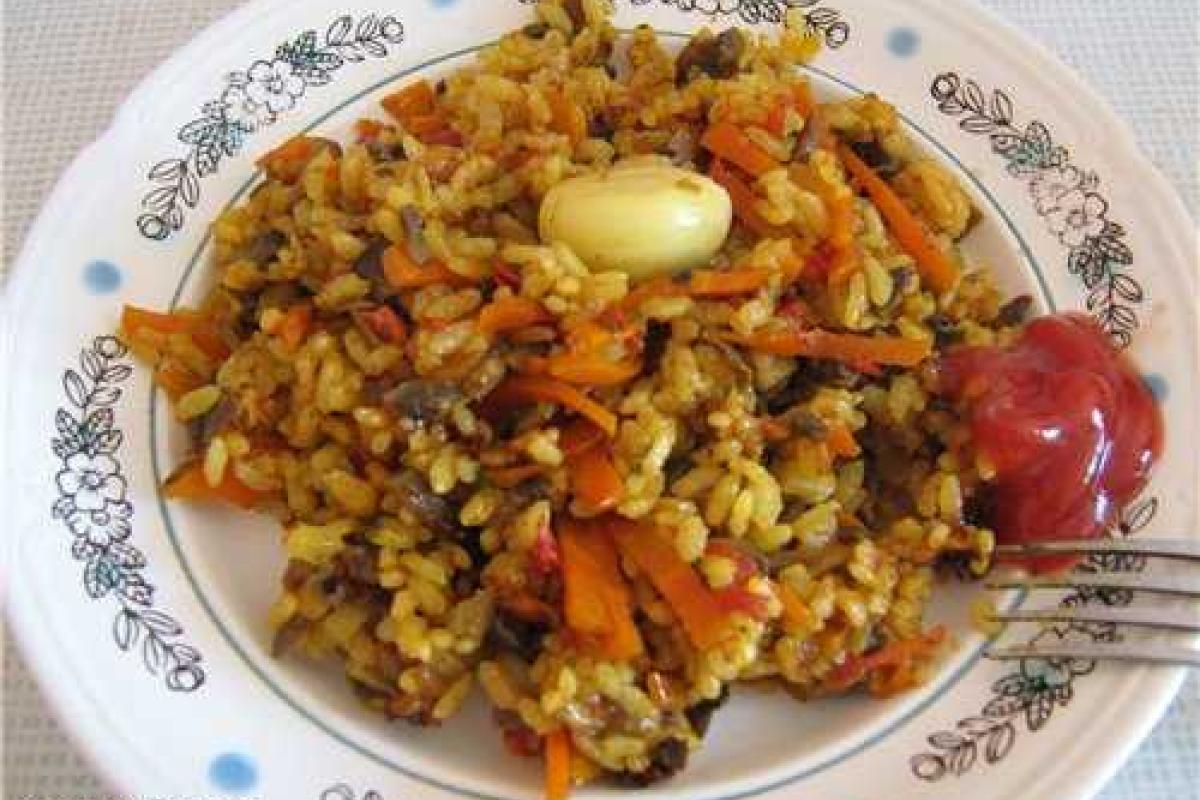 Овощной плов Овощной плов