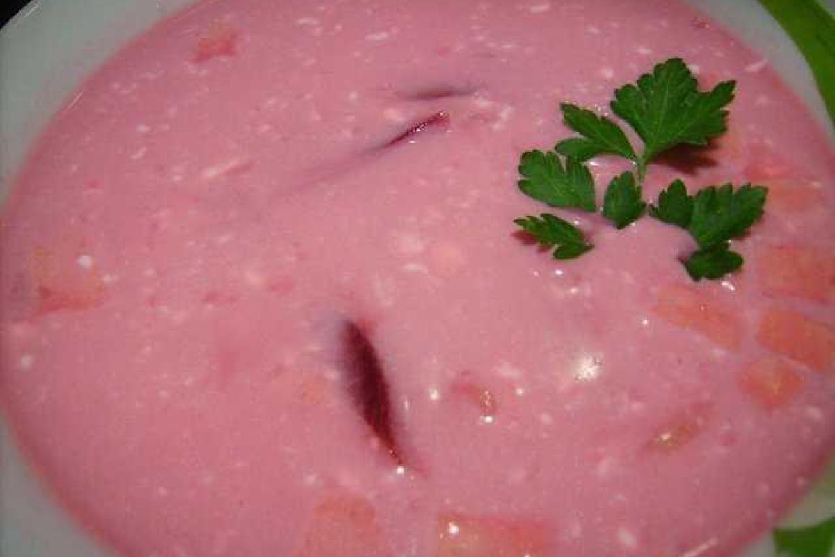 Свекольная окрошка Свекольная окрошка