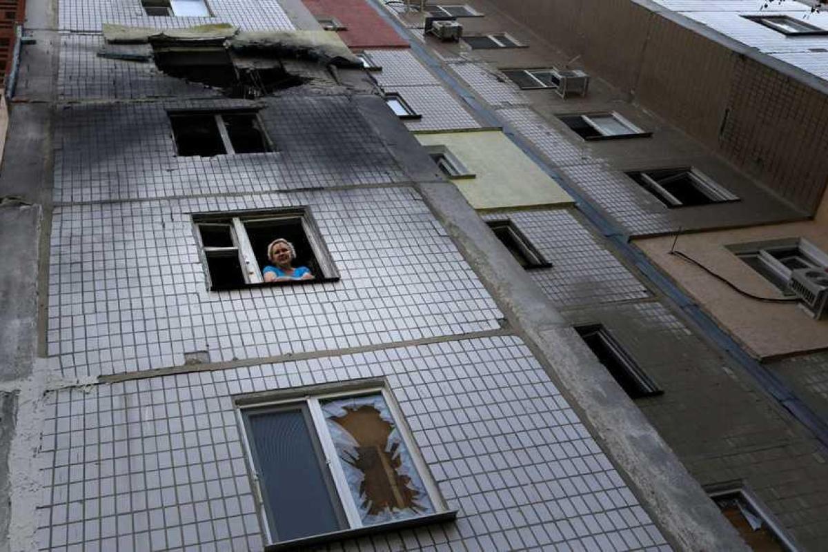 Воскресенье началось в Донецке с обстрелов Воскресенье началось в Донецке с обстрелов