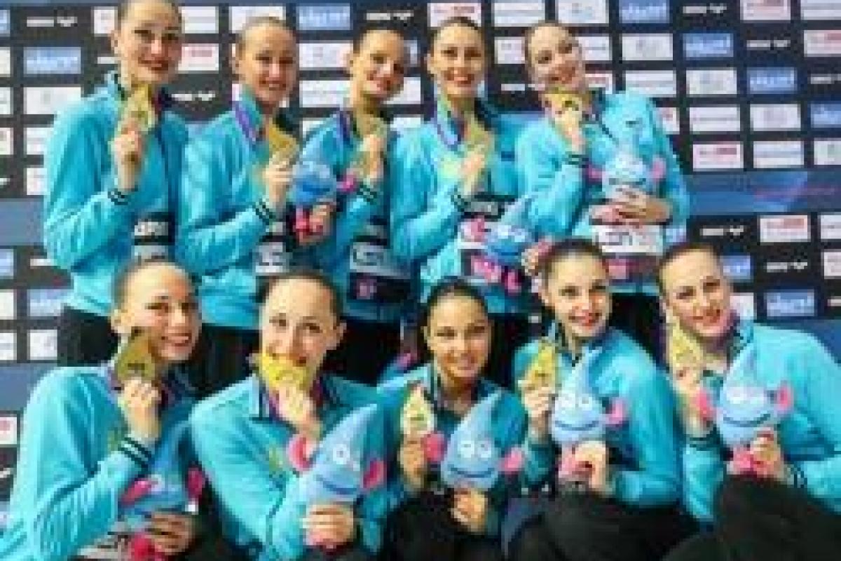 Украинки стали чемпионками Европы в синхронном плавании Украинки стали чемпионками Европы в синхронном плавании