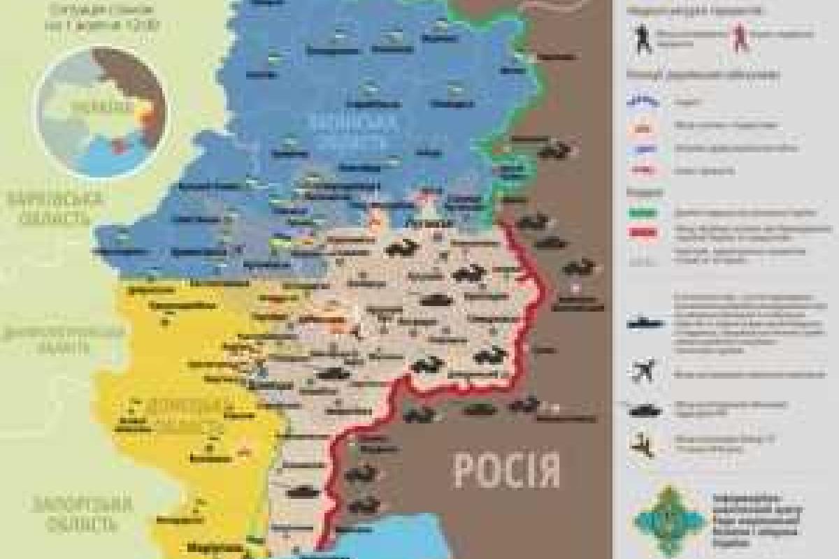 Карта АТО на 2 октября Карта АТО на 2 октября