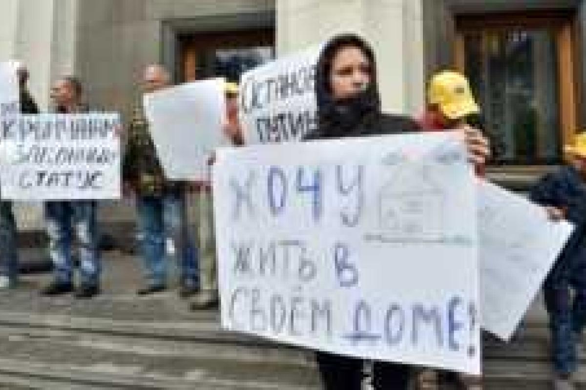 Крымчане сегодня пойдут к Порошенко Крымчане сегодня пойдут к Порошенко